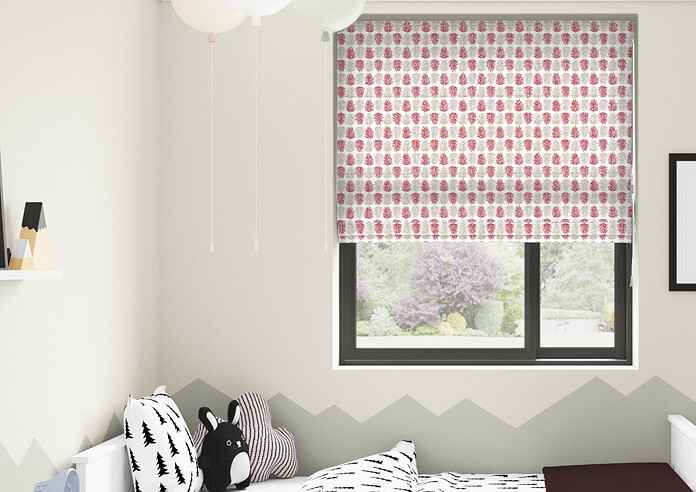 Alfresco, Pomegranate - Roman Blind - Image 3